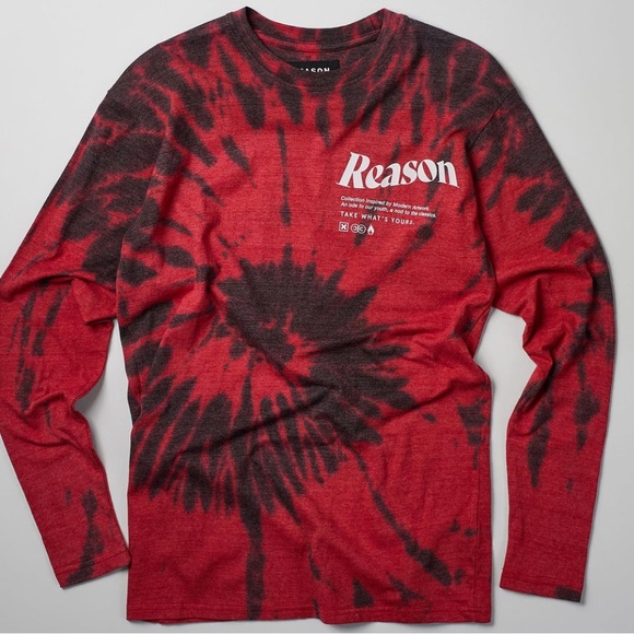 Reason Tie Dye Logo Tee- Size XL - Picture 2 of 6